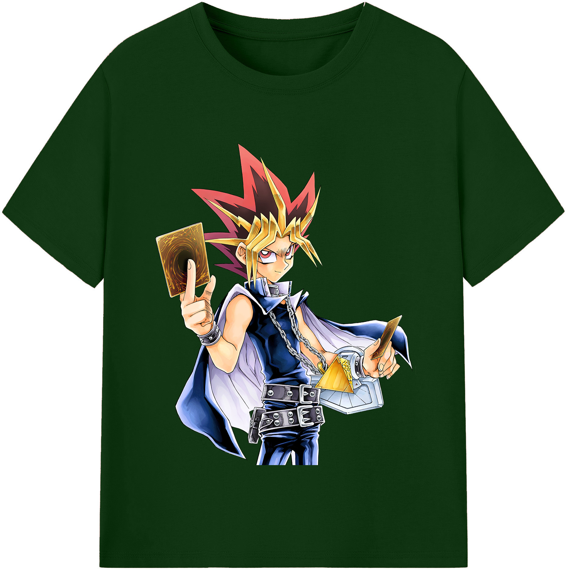 （画像用） 遊☆戯☆王 Yu-Gi-Oh! 綿100％半袖Tシャツ（フロントプリント）